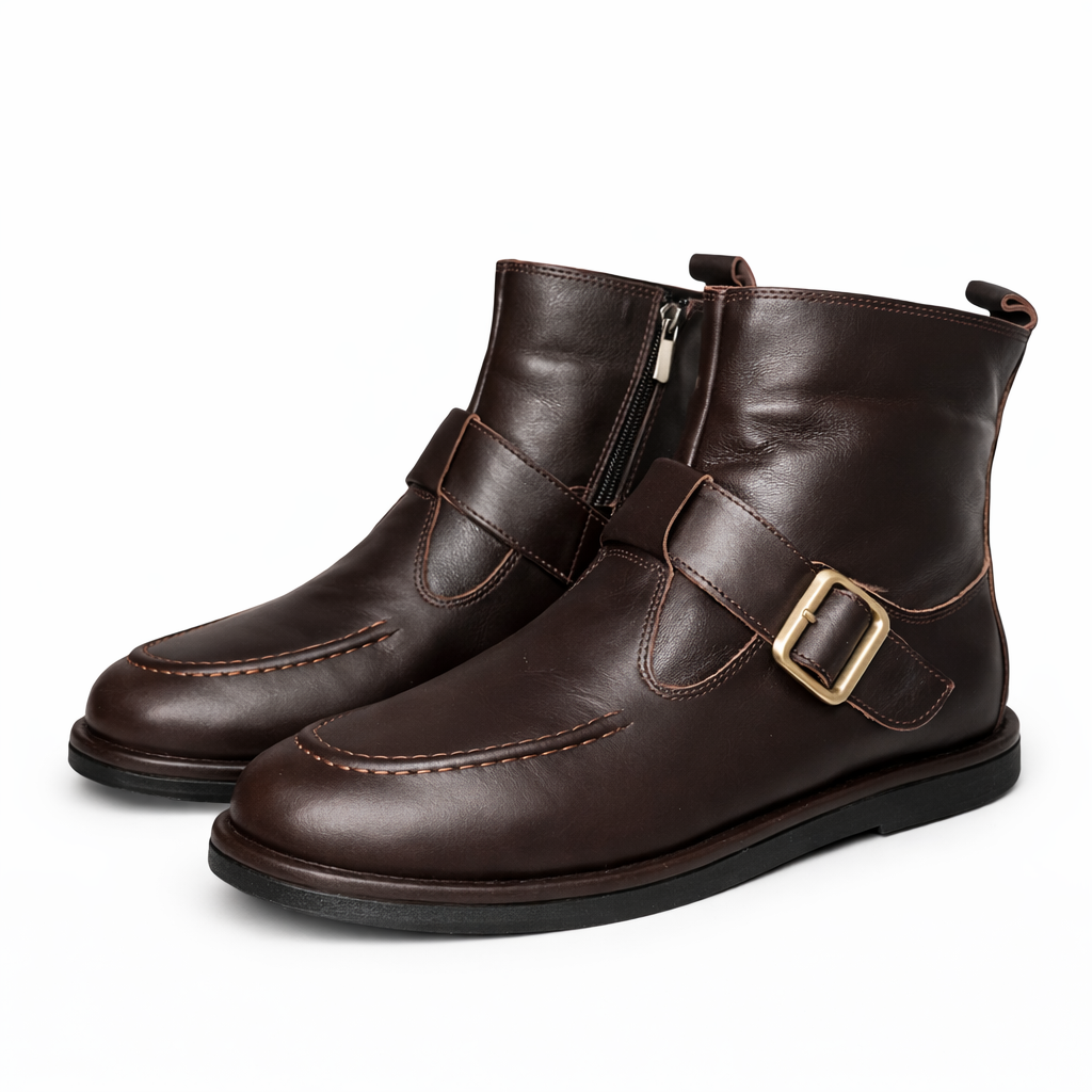 Botki/Kozaki skórzane