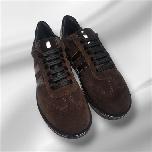 Sneakersy damskie skóra naturalna kształt barefoot