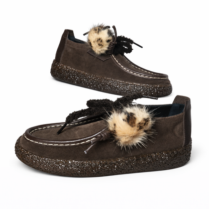 Skórzane mokasyny damskie ze skóry naturalnej